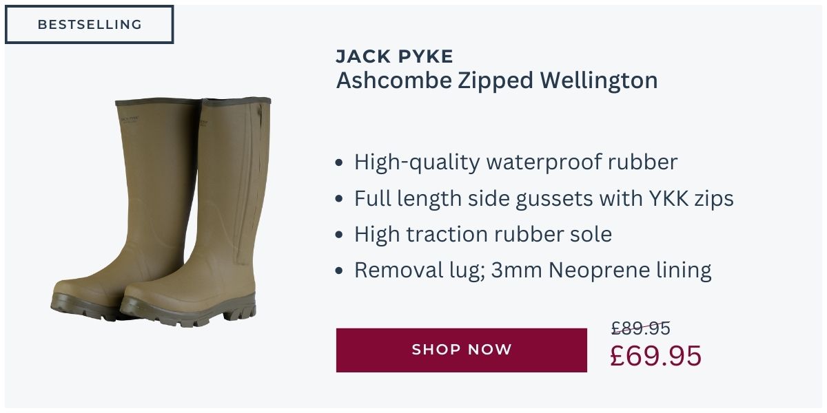 Jack Pyke Ashcombe Zipped Wellington