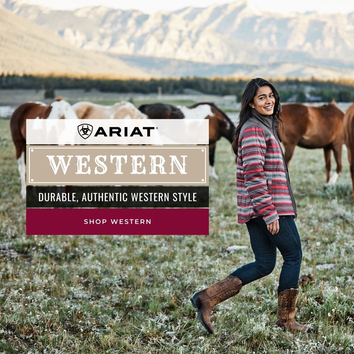 Ariat Western, Durable, Authentic Western Style