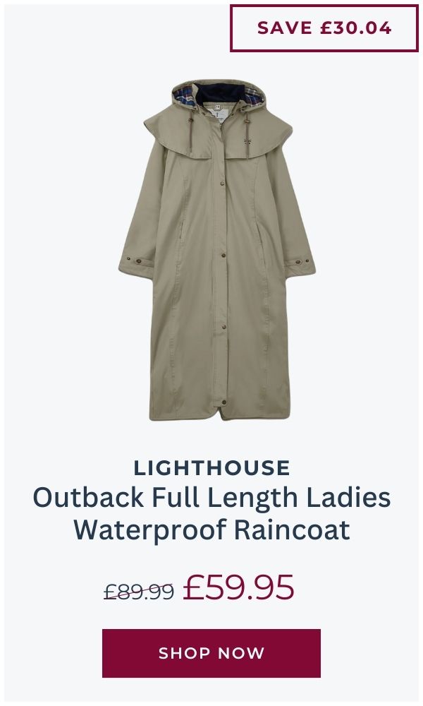 Lighthouse Outback Full Length Ladies Waterproof Raincoat