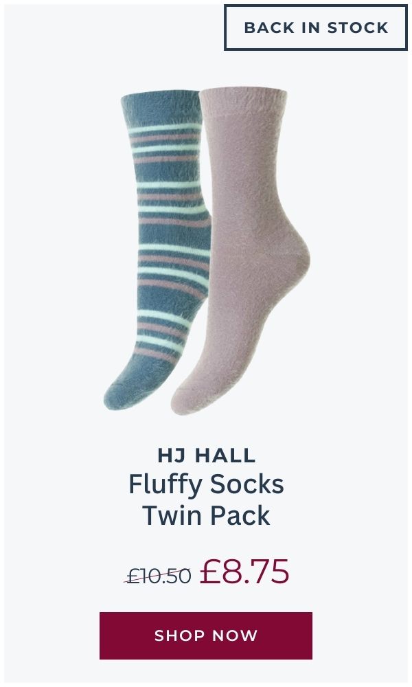 HJ Hall Fluffy Socks | Twin Pack