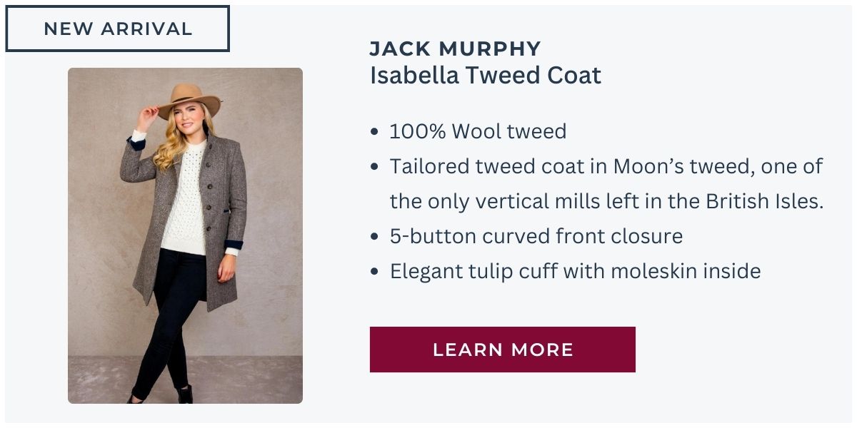 Jack Murphy Isabella Tweed Coat