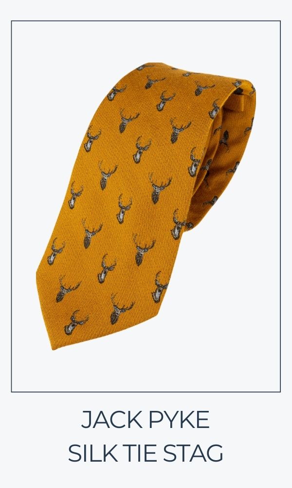 Jack Pyke Silk Tie Stag