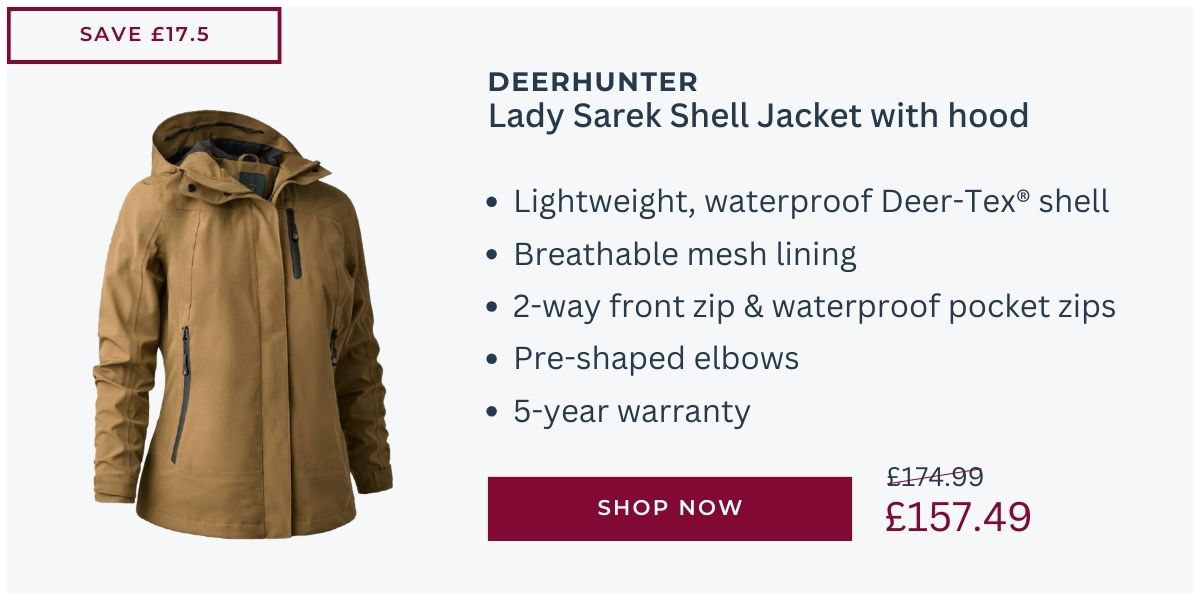 Deerhunter Lady Sarek Shell Jacket with hood