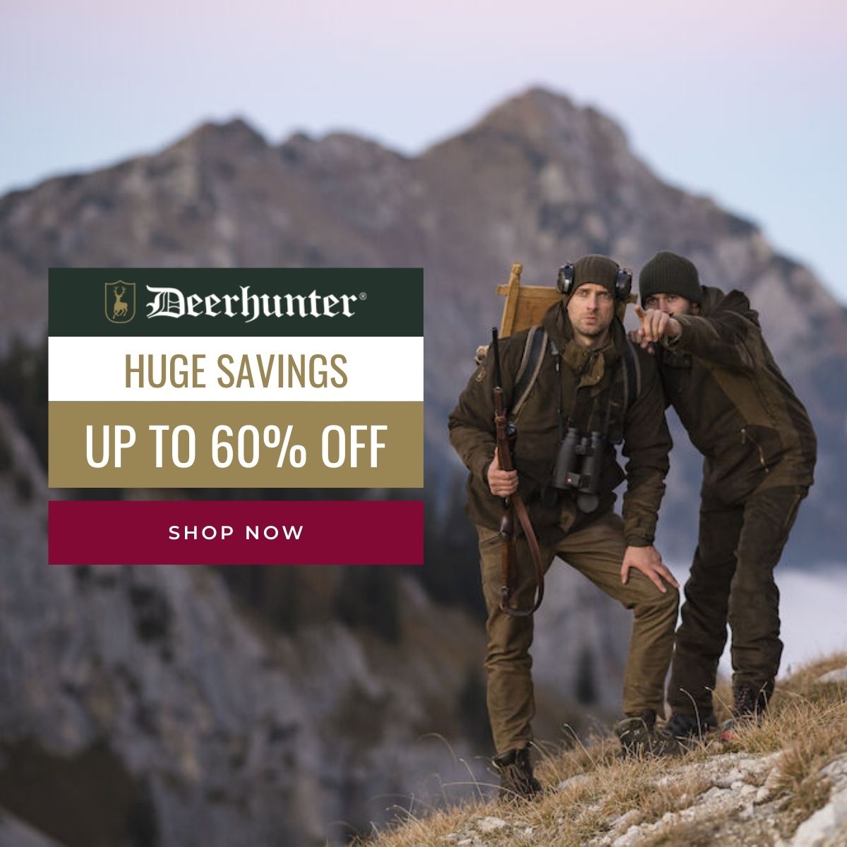 Deerhunter Huge savings, up to 60% off, shop now