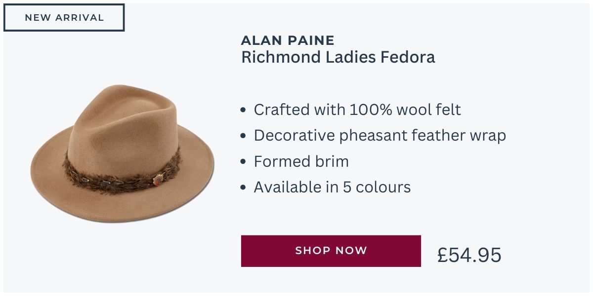 Alan Paine Richmond Ladies Fedora