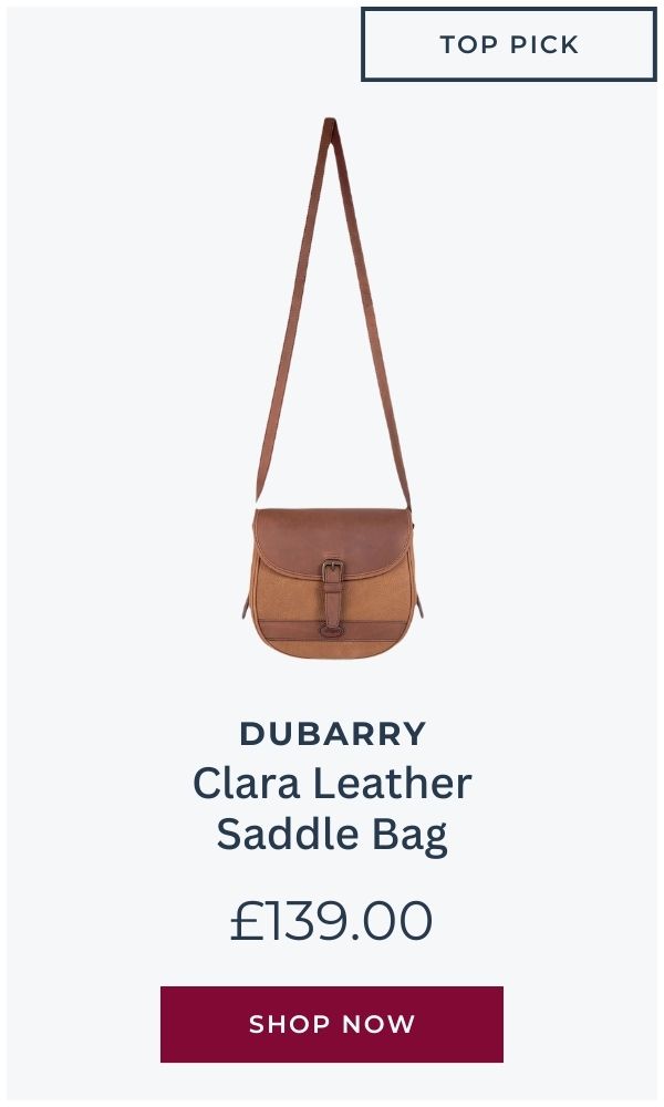 Dubarry Clara Leather Saddle Bag