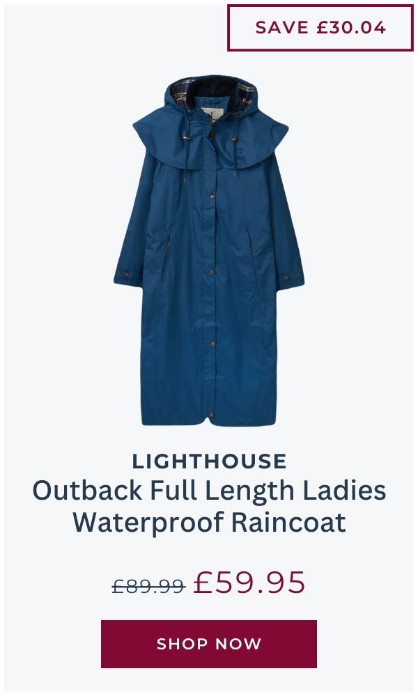 Lighthouse Outback Full Length Ladies Waterproof Raincoat