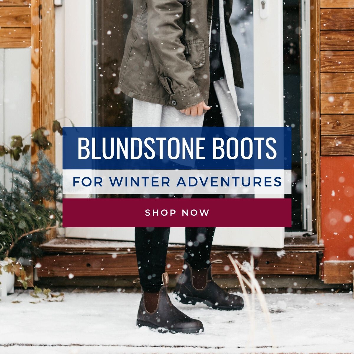 blundstone boots for winter adventrues, shop now