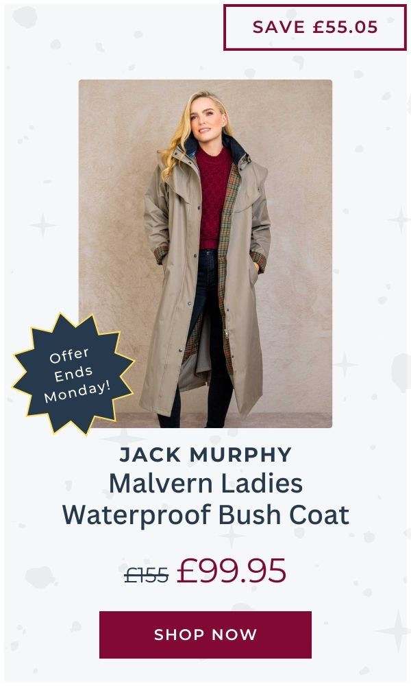 Jack Murphy Malvern Ladies Waterproof Bush Coat