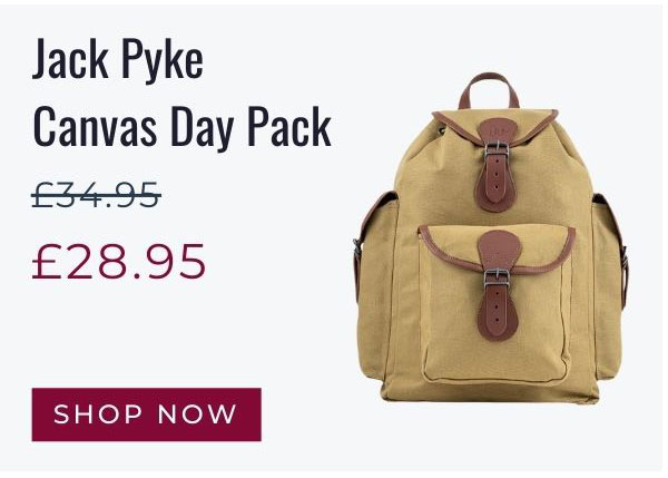 Jack Pyke Canvas Day Pack