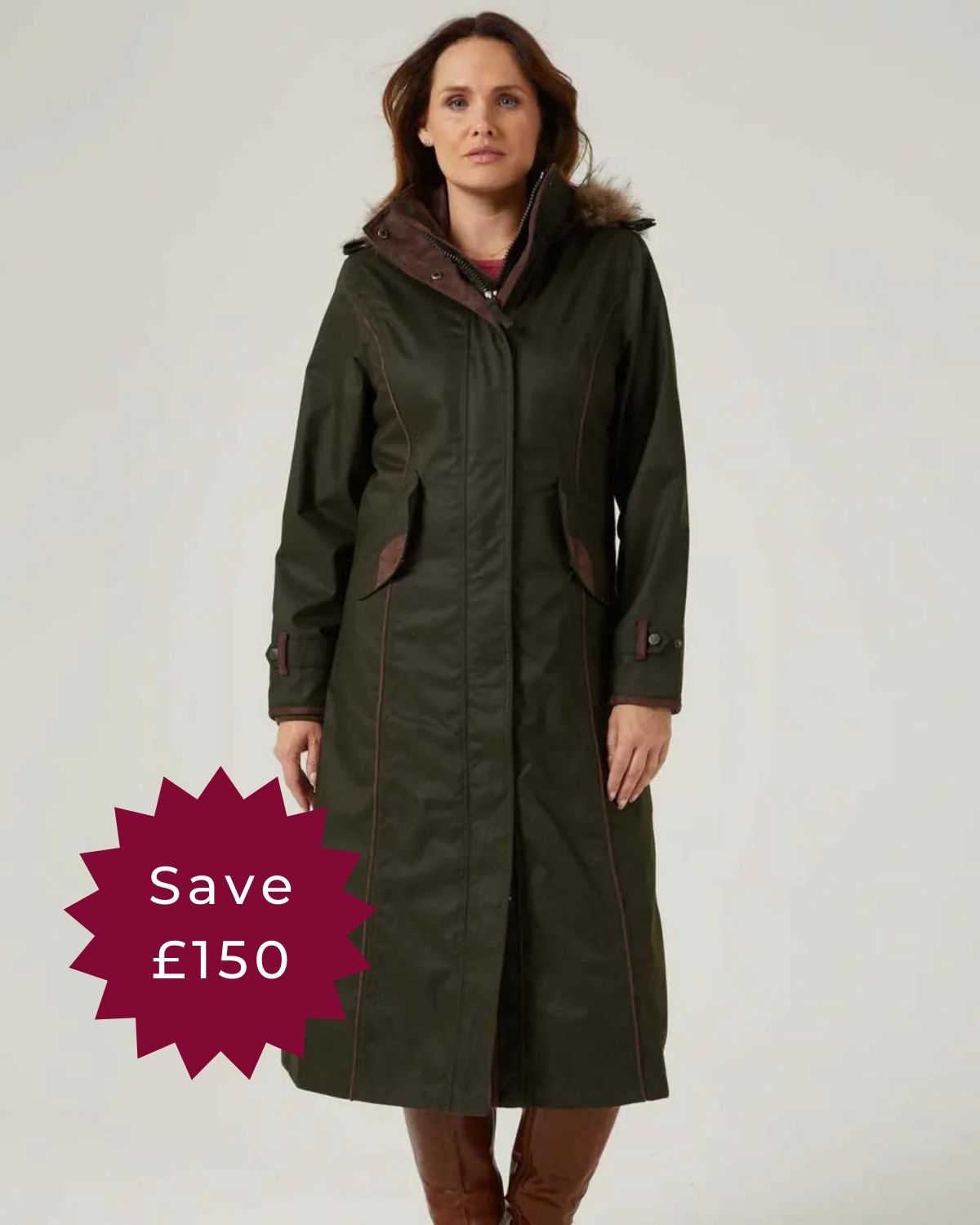 Alan Paine Fernley Long Waterproof Coat