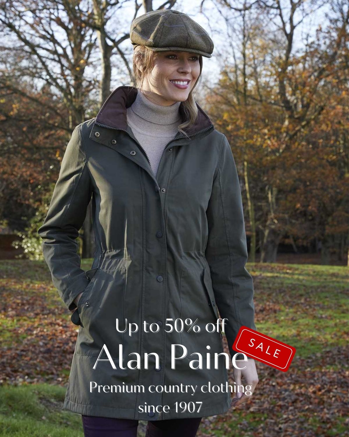 Up to 50% off, Alan Paine Sale. Premium country clothing since 1907.