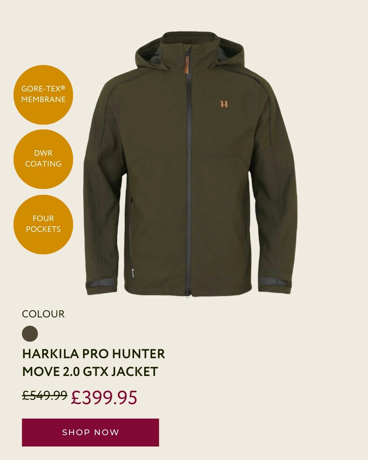 Harkila Pro Hunter Move 2.0 GTX Jacket