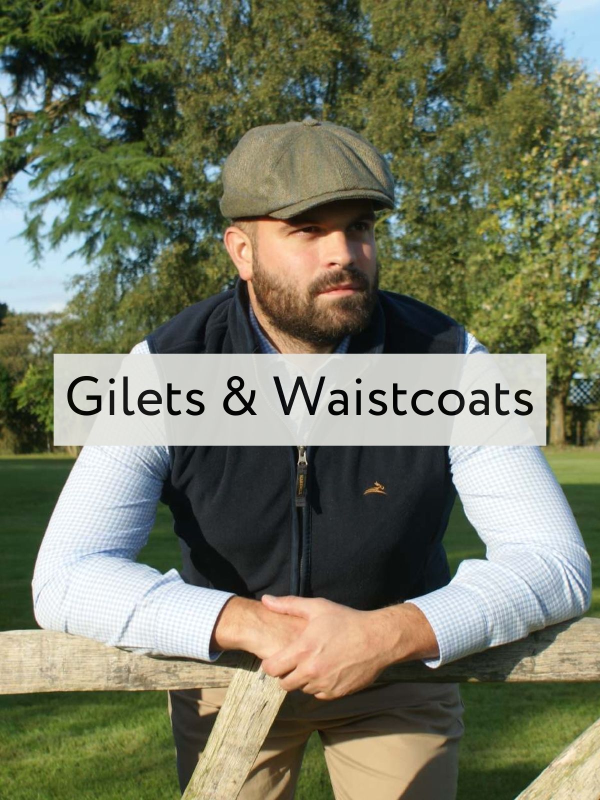 Shop gilets and waistcoats