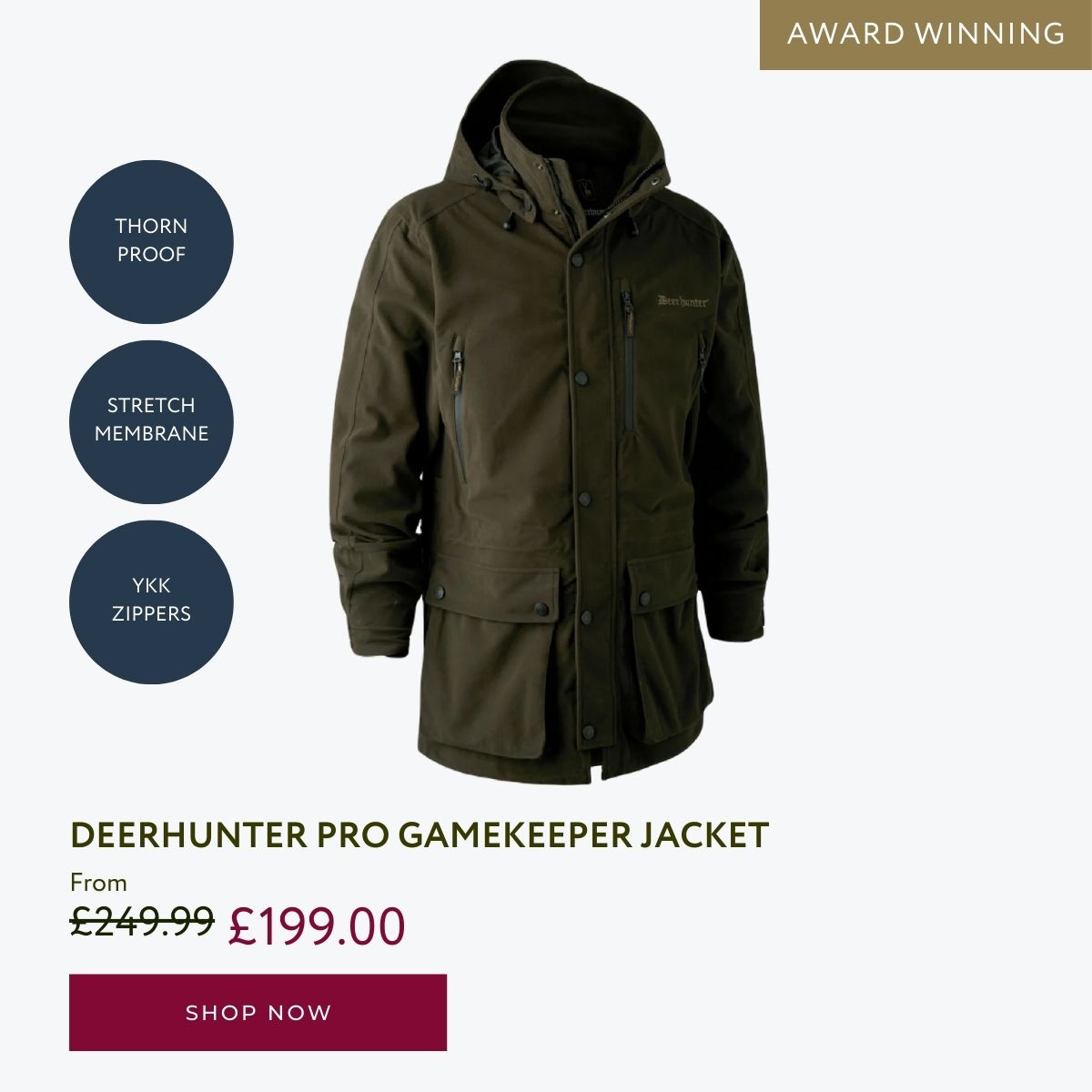 Deerhunter PRO Gamekeeper Jacket