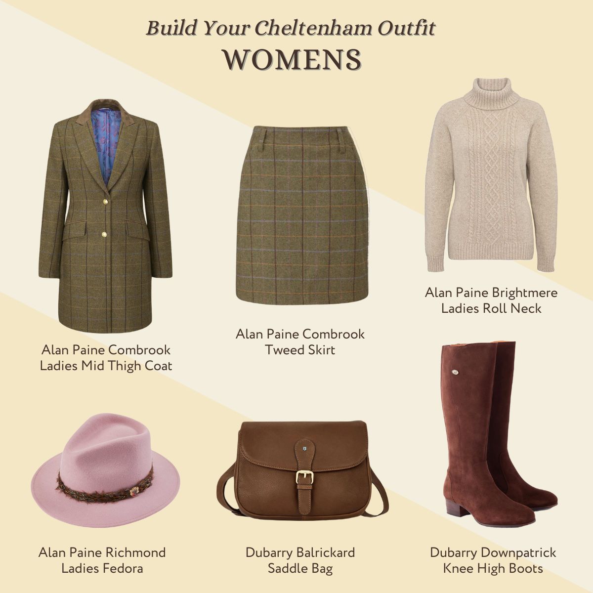 Built your womens Cheltenham outfit