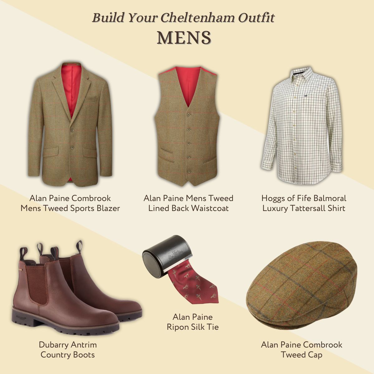 Built your mens Cheltenham outfit