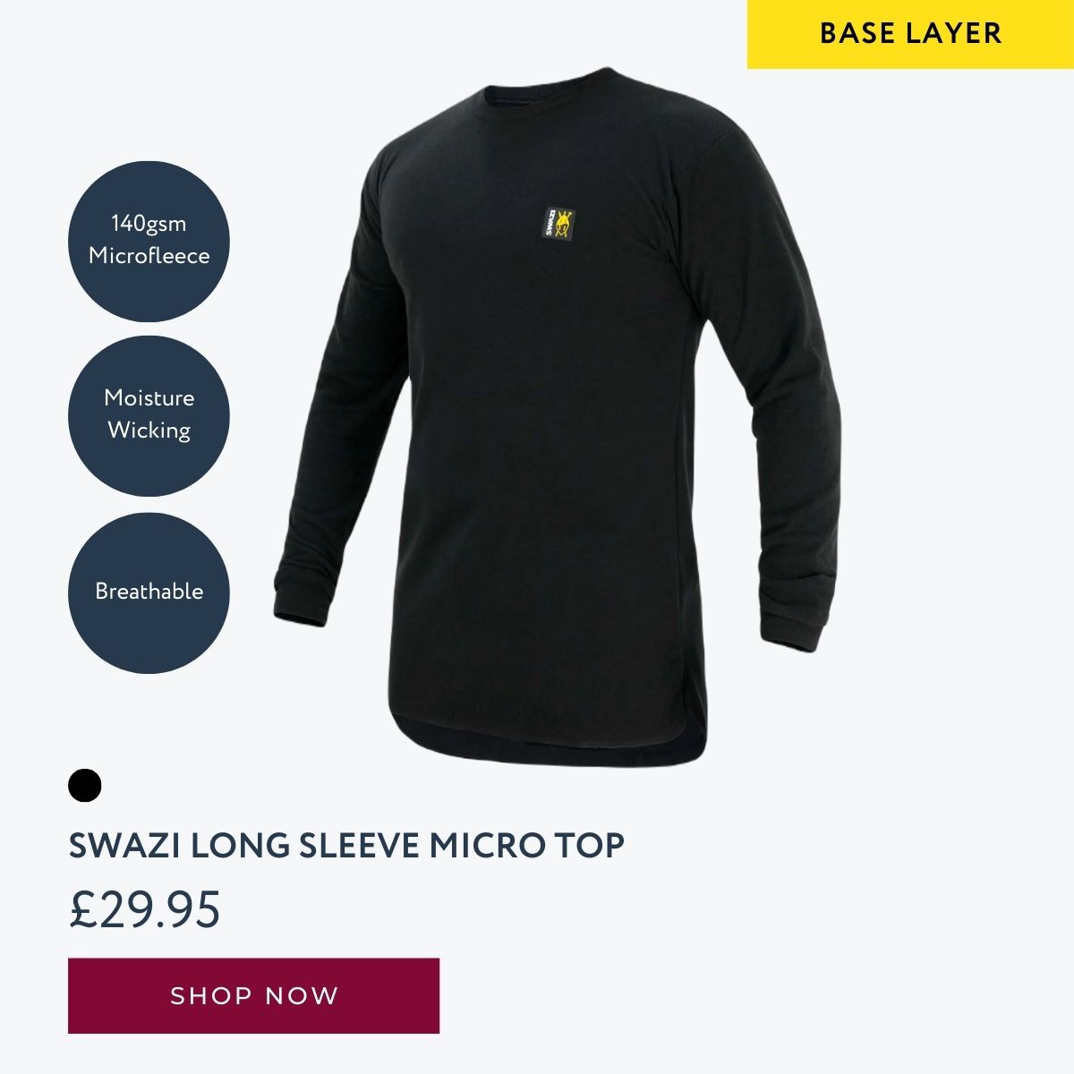 Swazi Long Sleeve Micro Top