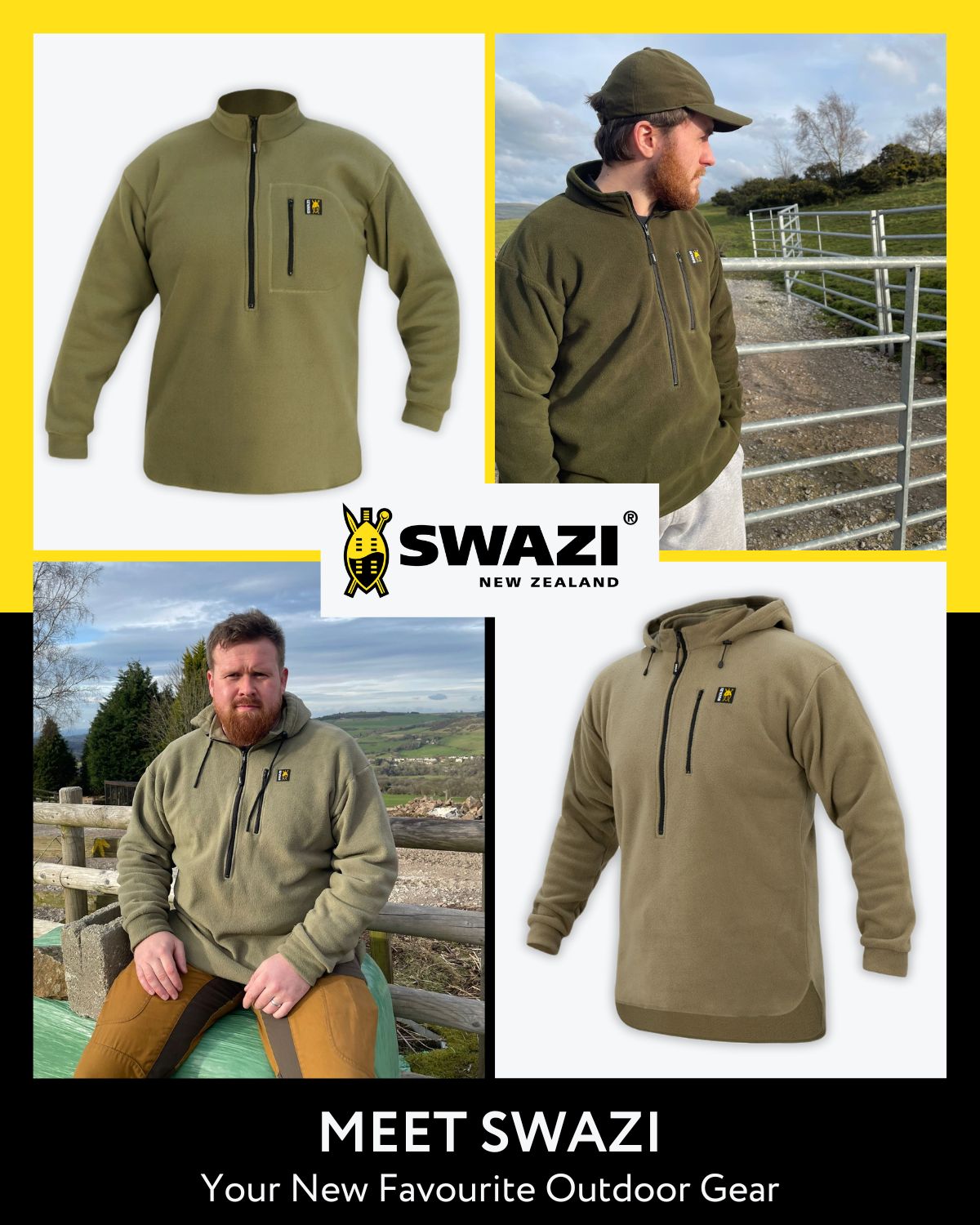 Meet Swazi, your new favourite outdoor gear.