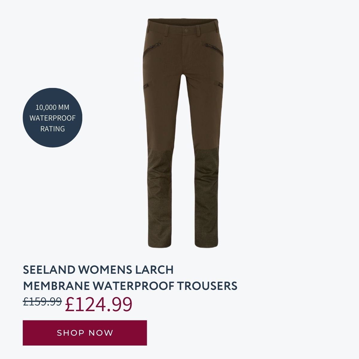 Seeland Womens Larch Membrane Waterproof Trousers