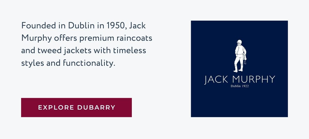 Explore Jack Murphy clothing, a Irish brand founded in Dublin in 1950.